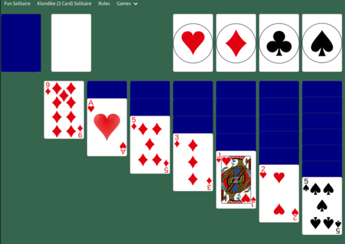 Klondike 3 Card Draw Solitaire Fun Solitaire Game