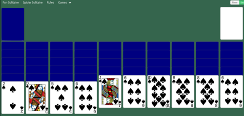 Spider Solitaire Fun Solitaire Game