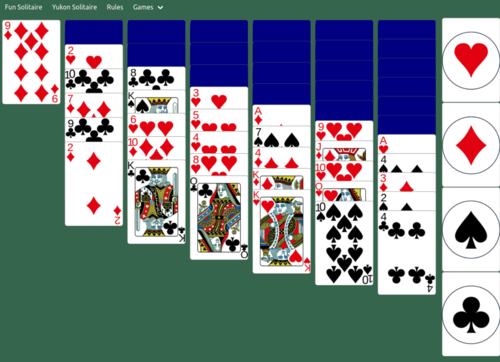 Yukon Solitaire 🕹️ 🃏